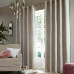 Boho Patchwork Eyelet Curtains - thumbnail 2