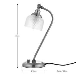 Amesbury Industrial Table Lamp - thumbnail 6