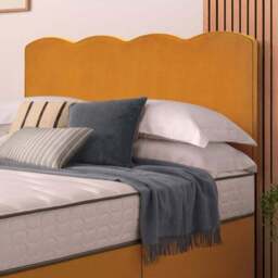 Silentnight Divan Bed With Wave Velvet Headboard and 800 Pocket Sprung Mattress - thumbnail 4