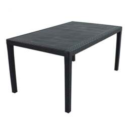 Trabella Salerno Grey Rectangular Table