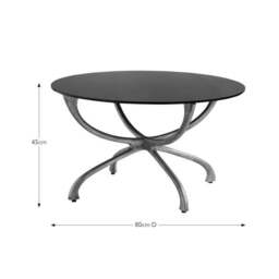 Nora Round Metal Coffee Table - thumbnail 5