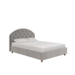 Aspen Upholstered Bed Frame, Velvet - thumbnail 3
