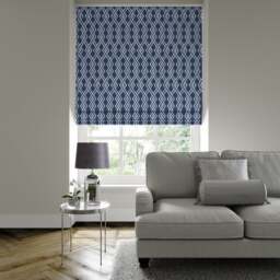 Miyagi Made to Measure Fire Retardant Roman Blind - thumbnail 1