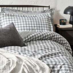 YARD Barton 100% Cotton Duvet Cover & Pillowcase Set - thumbnail 3