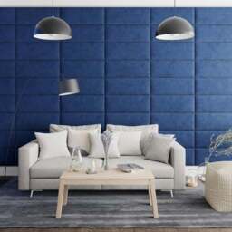 Aspire EasyMount Plush Velvet Upholstered Wall Panels - thumbnail 4