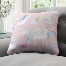 Little Adventurers Unicorn Made to Order Cushion Cover - thumbnail 1