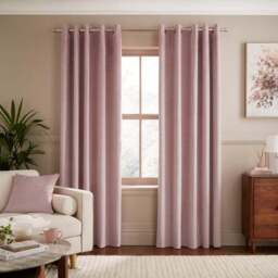 Luxe Velour Eyelet Curtains (Blackout Available) - thumbnail 2