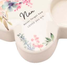 The Cottage Garden Floral Butterfly Ceramic Tealight Holder - thumbnail 4