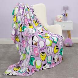 Squishmallows Playful Fleece Blanket - thumbnail 1