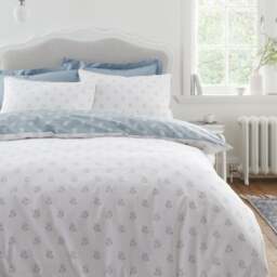 Bianca Esme Floral 200 Thread Count 100% Cotton Duvet Cover & Pillowcase Set - thumbnail 1