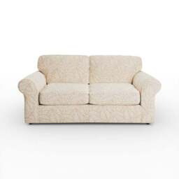 Flori Woven Leaf Fabric 2 Seater Sofa Bed - thumbnail 6