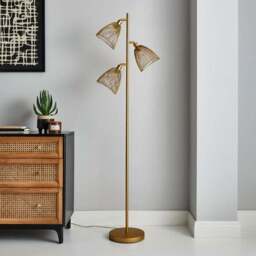 Elements Jaula 3 Light Floor Lamp - thumbnail 2