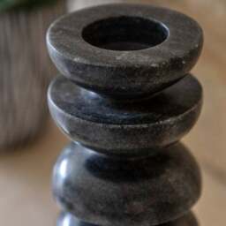 Azuaga Marble Tealight Candlestick Holder - thumbnail 2