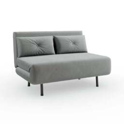 Phoebe Velvet Small Double 2 Seater Sofa Bed - thumbnail 6