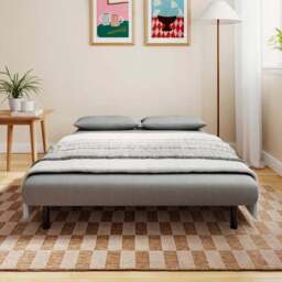 Phoebe Velvet Small Double 2 Seater Sofa Bed - thumbnail 2