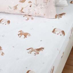 Set of 2 Pony Meadows Cotton Fitted Bed Sheets - thumbnail 2