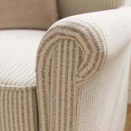 Alba Churchgate Herringbone Stripe Armchair - thumbnail 4