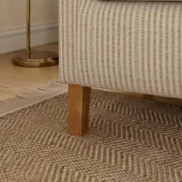 Alba Churchgate Herringbone Stripe Armchair - thumbnail 5