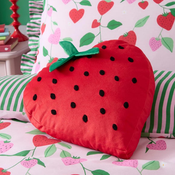 Bedlam Strawberry Shaped Cushion - image 1