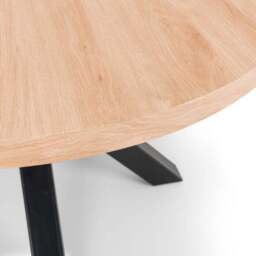 Berwick 4 Seater Round Dining Table with 4 Hobart Chairs - thumbnail 3