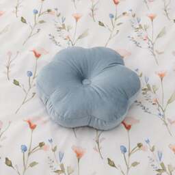 Flower Velvet Cushion - thumbnail 1