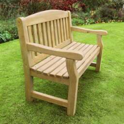 Emily 2 Seater Wooden Bench - thumbnail 5