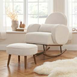 Tutti Bambini Micah Rocking Chair and Footstool - thumbnail 1