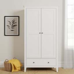 Lynton Double 1 Drawer Wardrobe - thumbnail 1