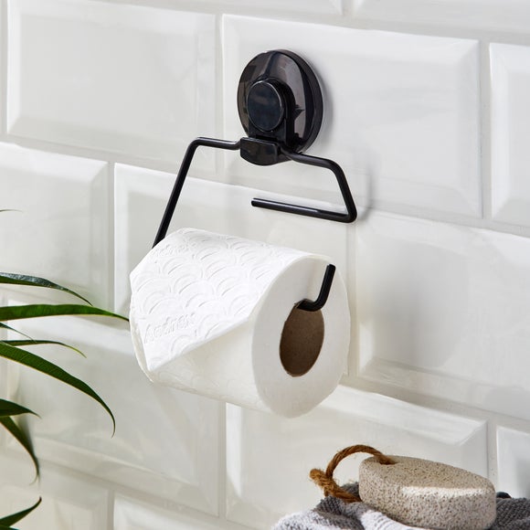 Wire Suction Toilet Roll Holder - image 1