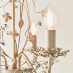 Vogue Olive 3 Light Chandelier - thumbnail 4