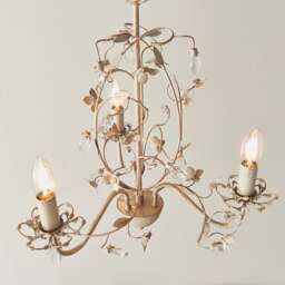 Vogue Olive 3 Light Chandelier - thumbnail 1