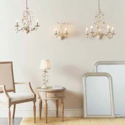 Vogue Olive 3 Light Chandelier - thumbnail 2