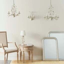 Vogue Olive 3 Light Chandelier - thumbnail 3