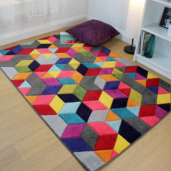 Spectrum Dynamic Geometric Rug - image 1