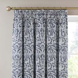 Alora Chenille Thermal Pencil Pleat Curtains - thumbnail 1