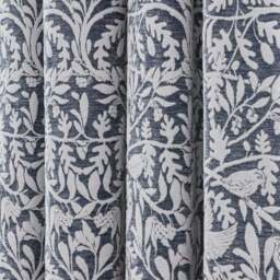 Alora Chenille Thermal Pencil Pleat Curtains - thumbnail 3