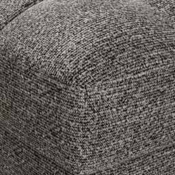 Max Multi Yarn Boucle Storage Footstool with Metal Legs - thumbnail 3