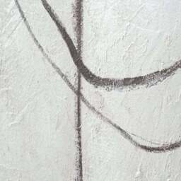 Monochrome Abstract Black Framed Canvas - thumbnail 3