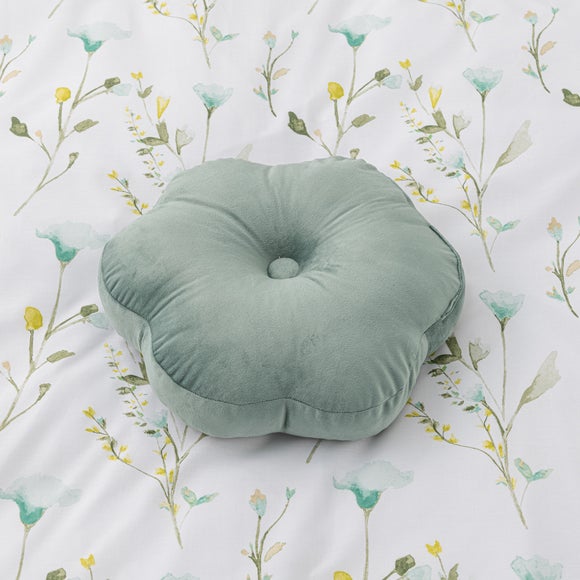 Flower Velvet Cushion - image 1