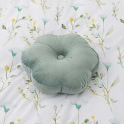 Flower Velvet Cushion - thumbnail 1