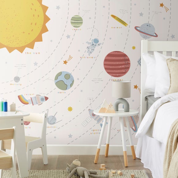 Outer Space Scandi Wall Mural - image 1
