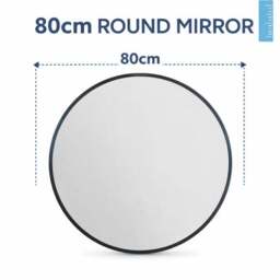 Fenestra Round Wall Mirror - thumbnail 5