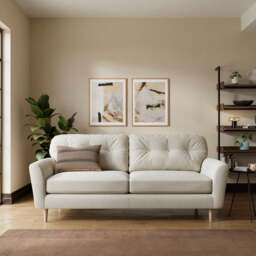 Sven Soft Texture Chenille 4 Seater Sofa - thumbnail 1