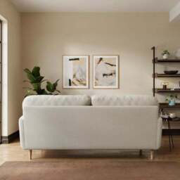 Sven Soft Texture Chenille 4 Seater Sofa - thumbnail 2
