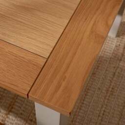 Clifford 6 Seater Large Rectangular Dining Table with 2 Benches, Pine - thumbnail 3