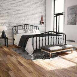 Dorel Home Bushwick Metal Bed Frame - thumbnail 1
