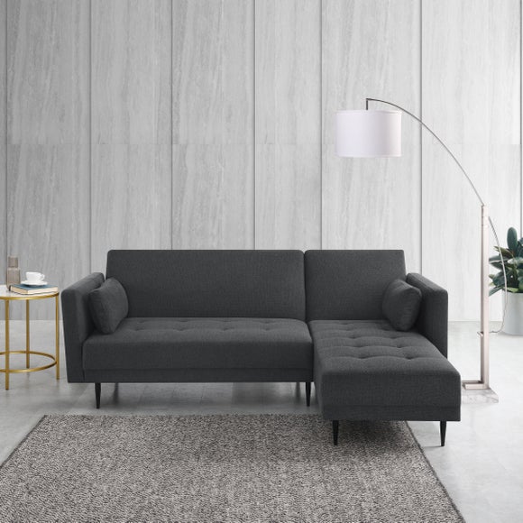 Selma Fabric Corner Double Sofa Bed - image 1