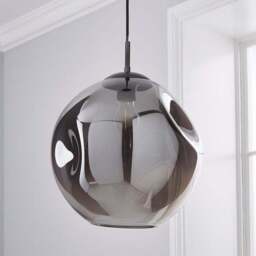 Alexis DimpIed Glass Large Pendant Light - thumbnail 2