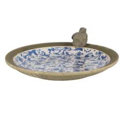 Fallen Fruits Ceramic Bird Bath - thumbnail 1