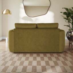 Luca Matte Soft Velvet 2 Seater Sofa - thumbnail 3